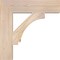 Ekena Millwork Imperial Block Smooth Bracket, Douglas Fir, 5 1/2"W x 26"D x 26"H BKT06X26X26IMP05SDF - alternate 4